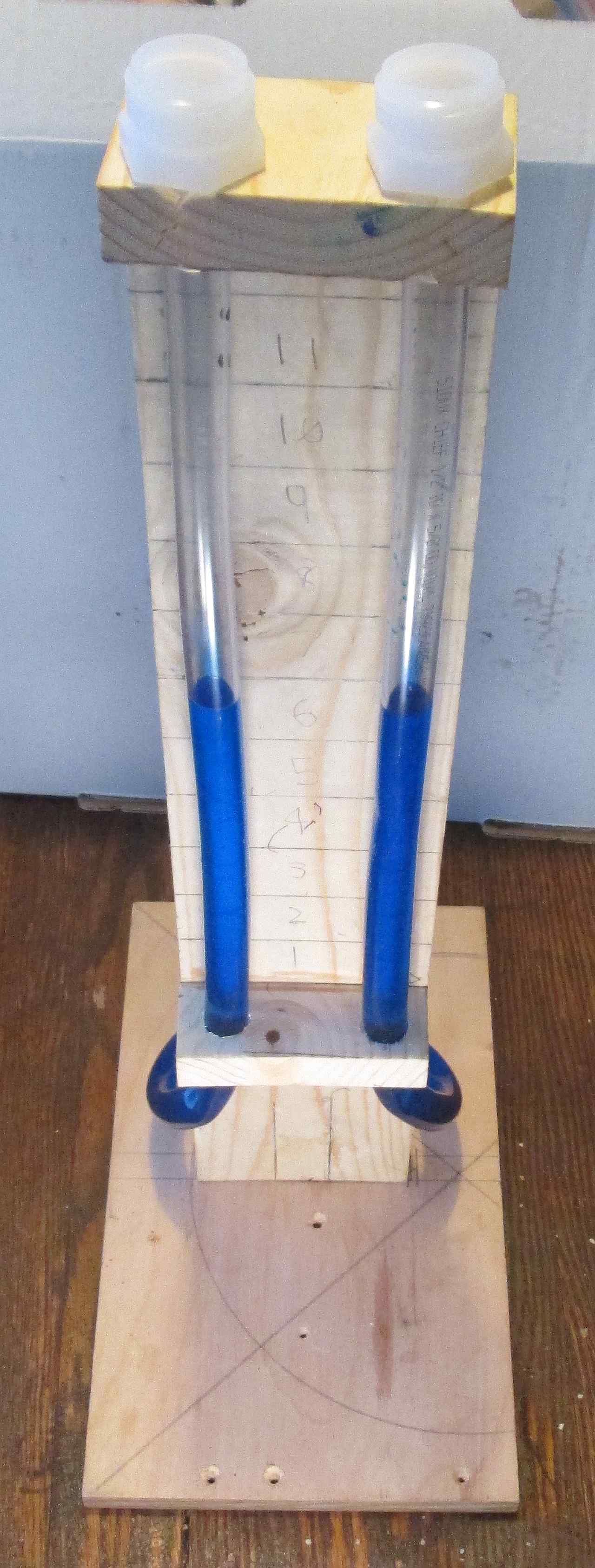 Diy U Tube Manometer Some Disassembly Required