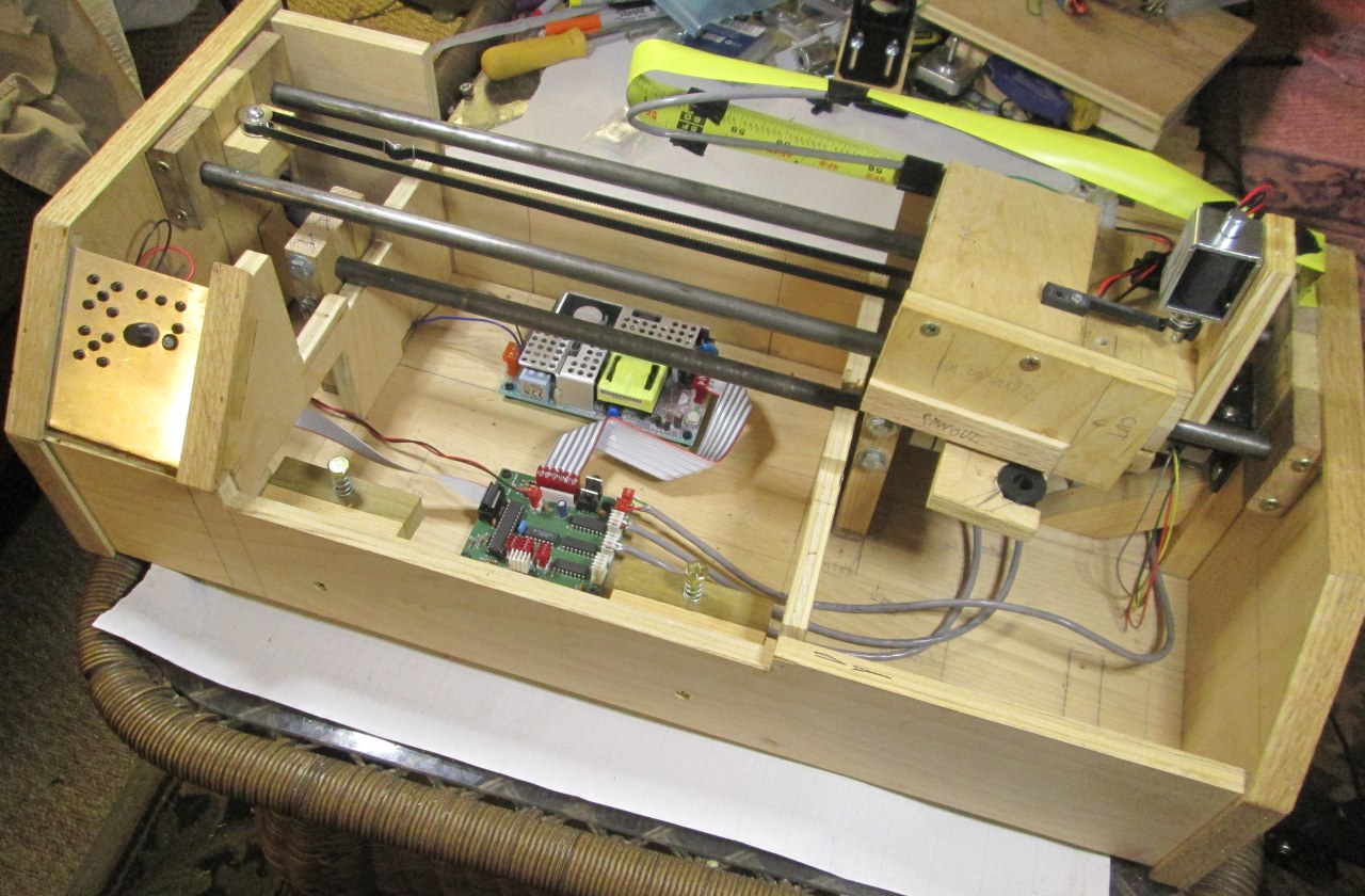 Scribble Pen Plotter: The Electronic Parts