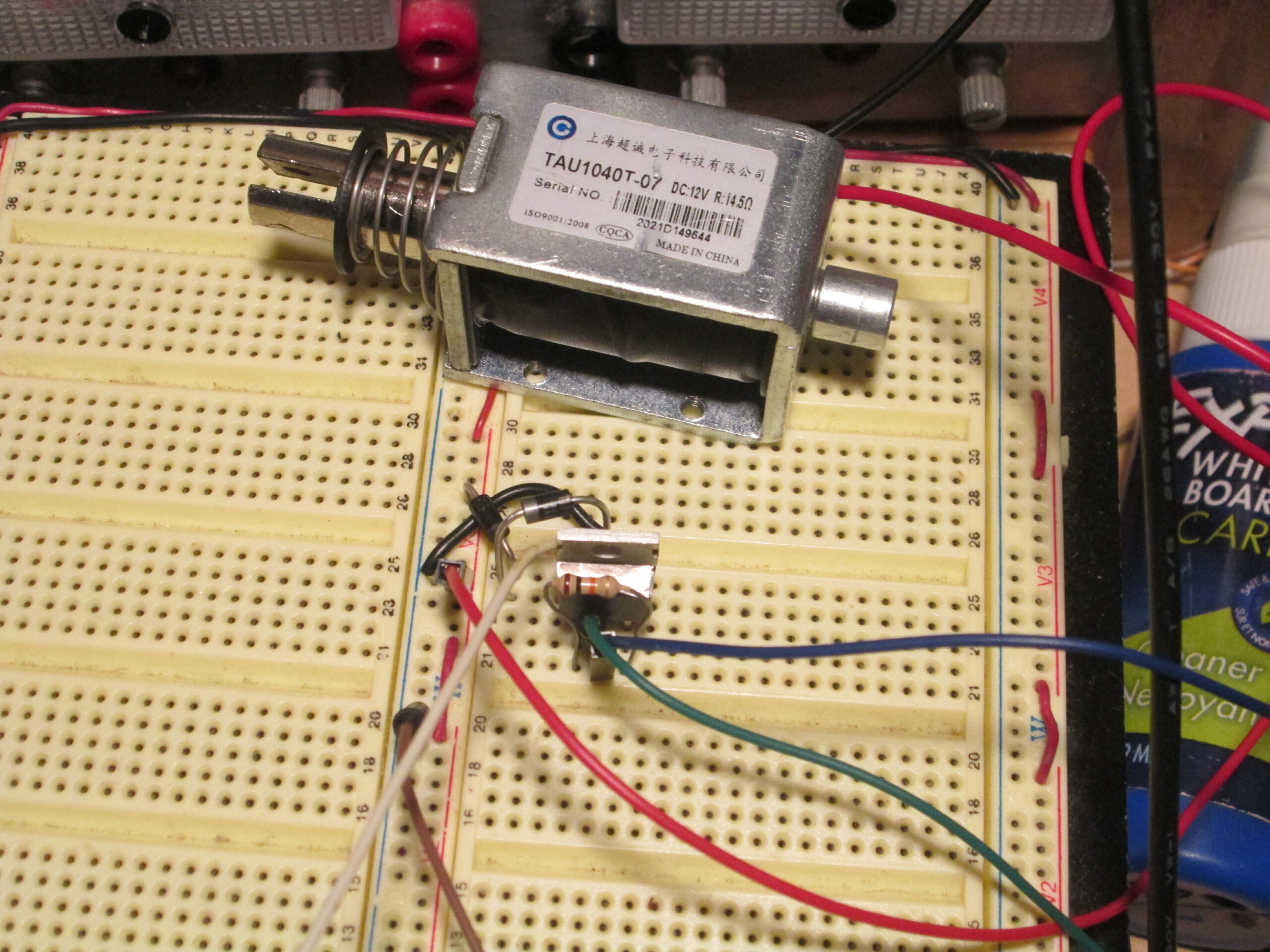 Quick Project: Solenoid Snubber Testing