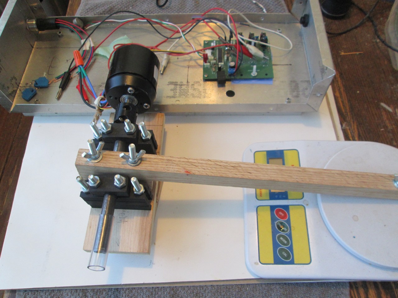 A Simple DIY Dynamometer For Small Motors